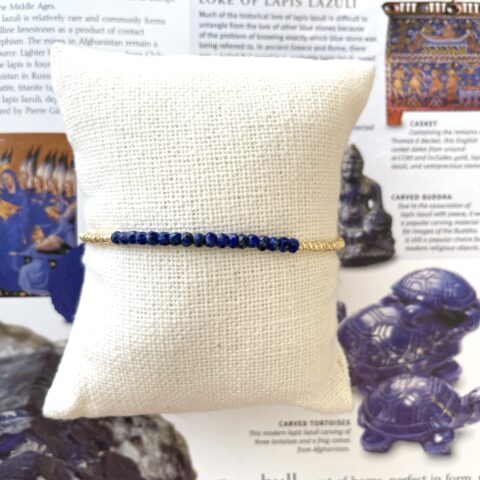 Lapis Lazuli & miyuki beads bracelet OUT OF STOCK