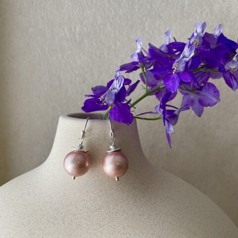 Pink Shell pearls